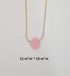 Nss11344 Stinless stell with  pink big hand