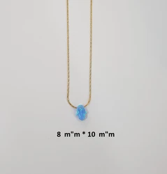 Nss11347 Stinless stell with  light blue medium hand