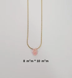 Nss11348 Stinless stell with  pink  medium hand