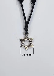 NBU12022 magen david Necklace 12 pc packing (3.5 shekel pc)