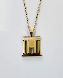 NSS11355 Stainless steel necklace Bet hamikdash